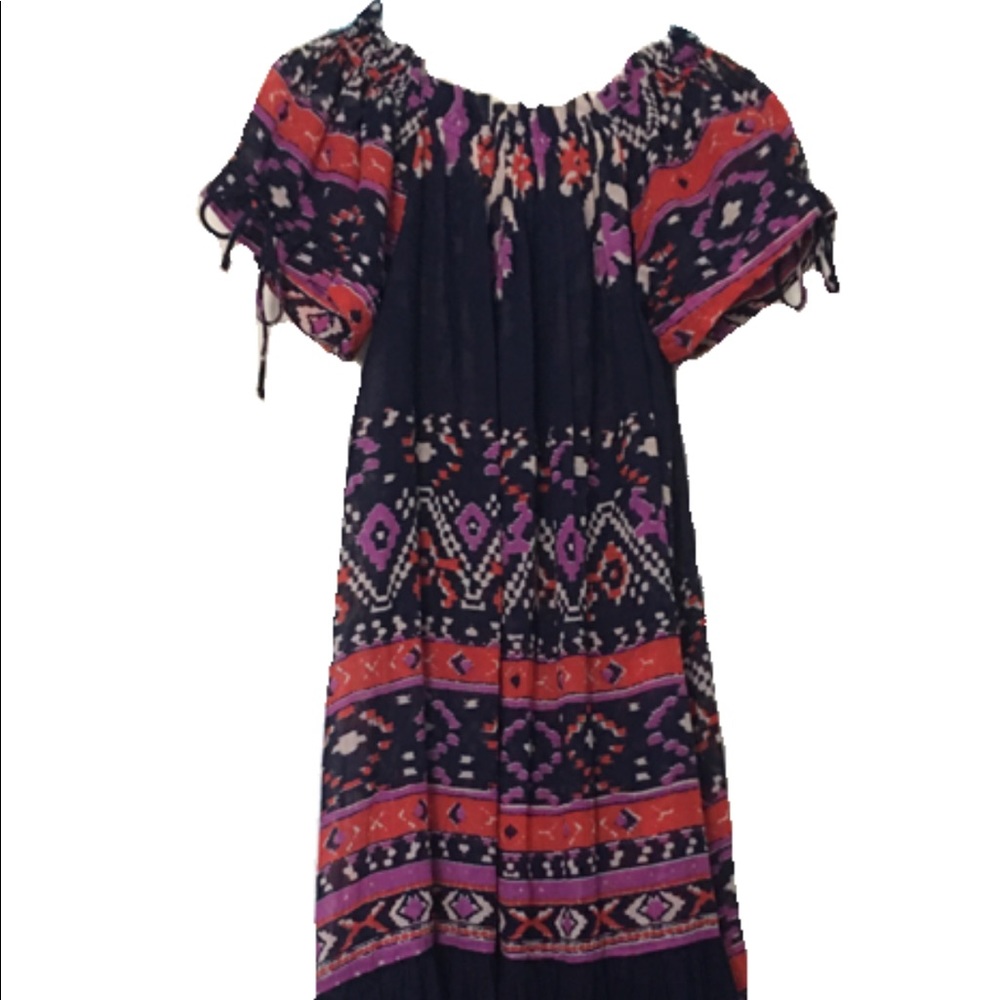 Free People off the shoulder maxi dress